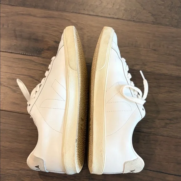 Veja Esplar White Sneakers Sz 38/7 - Picture 13 of 15